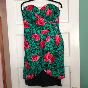 Vintage A.J. Bari Strapless Dress